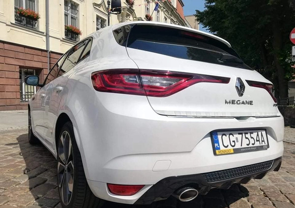 Renault Megane cena 75000 przebieg: 28500, rok produkcji 2019 z Grudziądz małe 562